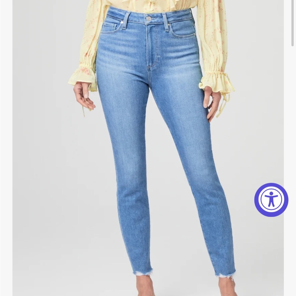 NWT Paige Margot ankle jeans